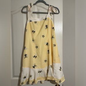 Never fully dressed mini dress - tie adjustable straps